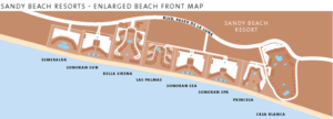 Sandy Beach Resorts Map
